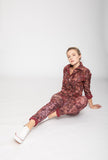 Onado Reversible Jacket Eleanor Bordeaux