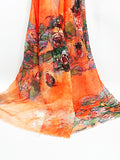 Summer Floral Scarf