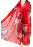 Summer Floral Scarf