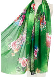 Summer Floral Scarf