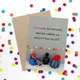 Bold & Bright Jeffrey & Janice Cheeky Blank Card
