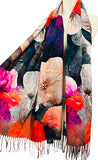 Floral Winter Scarf