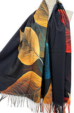 Floral Winter Scarf