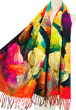 Floral Winter Scarf