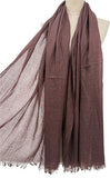 Plain Viscose Scarf