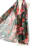 Summer Floral Scarf