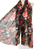 Summer Floral Scarf