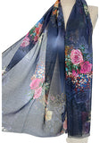 Summer Floral Scarf