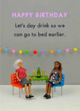 Bold & Bright Jeffrey & Janice Cheeky Blank Card