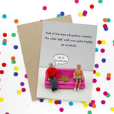 Bold & Bright Jeffrey & Janice Cheeky Blank Card