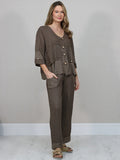 Anne + Kate Italian Linen Lecce Jacket