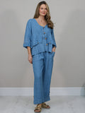 Anne + Kate Italian Linen Lecce Jacket