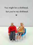 Bold & Bright Jeffrey & Janice Cheeky Blank Card