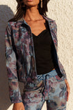 Onado Reversible Jacket Charlotte Slate Blue