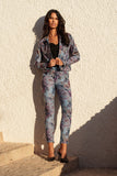 Onado Reversible Jacket Charlotte Slate Blue