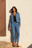 Onado Reversible Jacket Charlotte Slate Blue