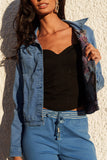 Onado Reversible Jacket Charlotte Slate Blue