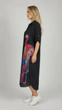 Anne + Kate Italian Flamingo Print Oversized Shirt Dress