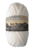 Crucci 8ply 100% Merino