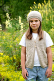 Little Cupcakes Collette Vest & Hat LF65 1-10 years Knitting Pattern 8ply
