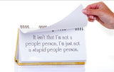 Classic Insults Flip Book