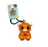 Highland Cow Eye Popping Keychain