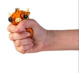 Highland Cow Eye Popping Keychain