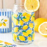 Italian Lemon Can Style Glass