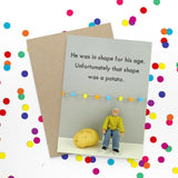 Bold & Bright Jeffrey & Janice Cheeky Blank Card
