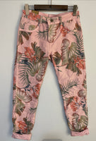 Onado Reversible Denim Jeans Pink Tropical