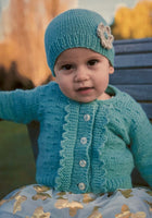 Baby Cakes Imogen Cardi & Hat #Bc83 0-18 Month Knitting Pattern