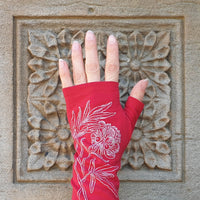 Kate Watts Regular Length Merino Glove - Peony