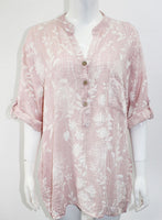 Anne + Kate Italian Dandelion Print Top