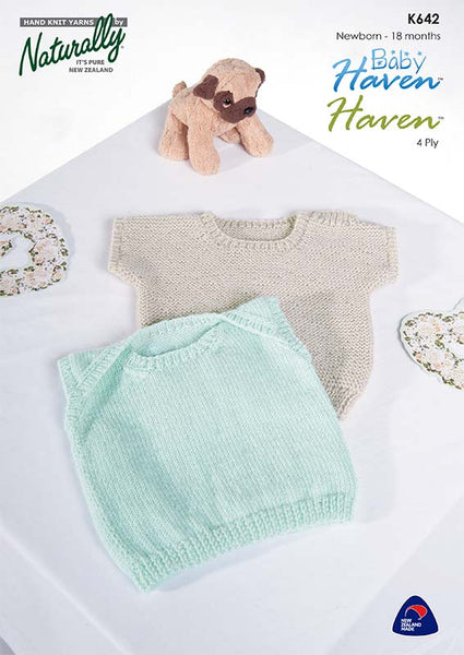 Naturally Baby Haven Singlet 4ply #K642
