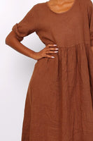 Anne + Kate Milan Linen Dress