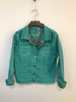 Zac & Zoe Reversible Denim Jacket Zingara Sea Green