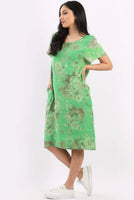 Anne + Kate Italian Rose Linen Lagenlook Dress