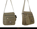 Canvas Satchel Medium side pocket 3348