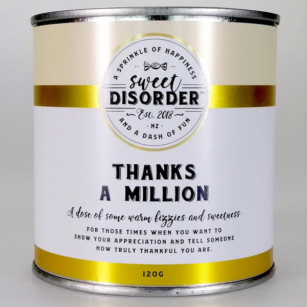 Sweet Disorder Thanks a Million