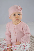 Baby Cakes Abigail Cardi & Hat Bc39 0-12Months Knitting Pattern