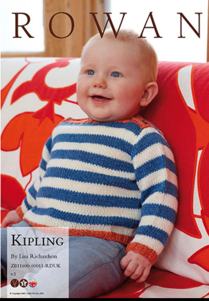 Rowan Kipling Knitting Pattern 8ply/DK 0-18 months