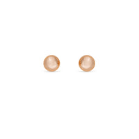 Ear Sense Earring WBA-16-R 6mm Rose Gold, Ball Stud Earrings