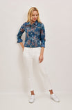Onado Reversible Denim Jacket Blue Tropical