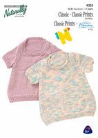 Naturally Baby Haven Classic or Classic Prints Dress 4ply & 8ply #K325