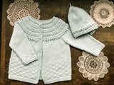 Baby Cakes Amelia Ann Cardi & Hat #Bc86 0-18 Months Knitting Pattern