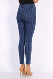 Zac & Zoe Denim Jeans Blue Pin Stripe