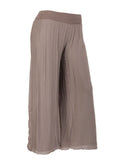 Anne + Kate Italian Silk Trouser with Elasticated Waist