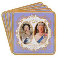HM Queen Elizabeth Coasters set of 4