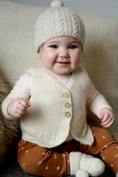 Baby Cakes Millar Vest, Hat & Booties Bc120 4ply 0-18 months Knitting Pattern