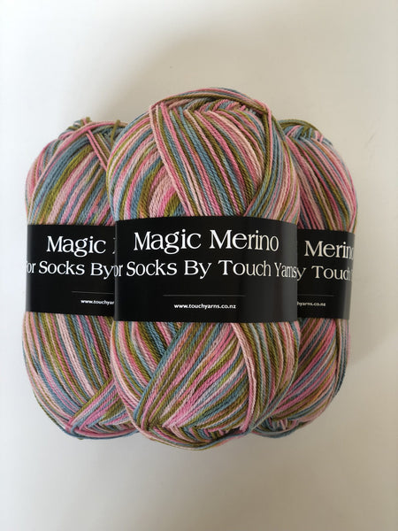 Touch Yarns Magic Merino Sock Yarn